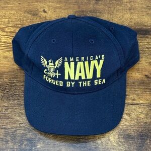 Navy Blue America's Navy Cap